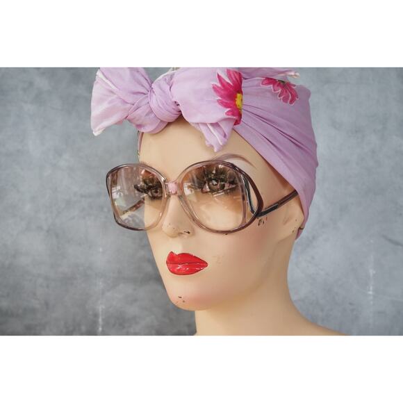 Vintage 1970s Sunglasses USA Made Multi Color Disco Retro Grandma Chic Festival main image 14